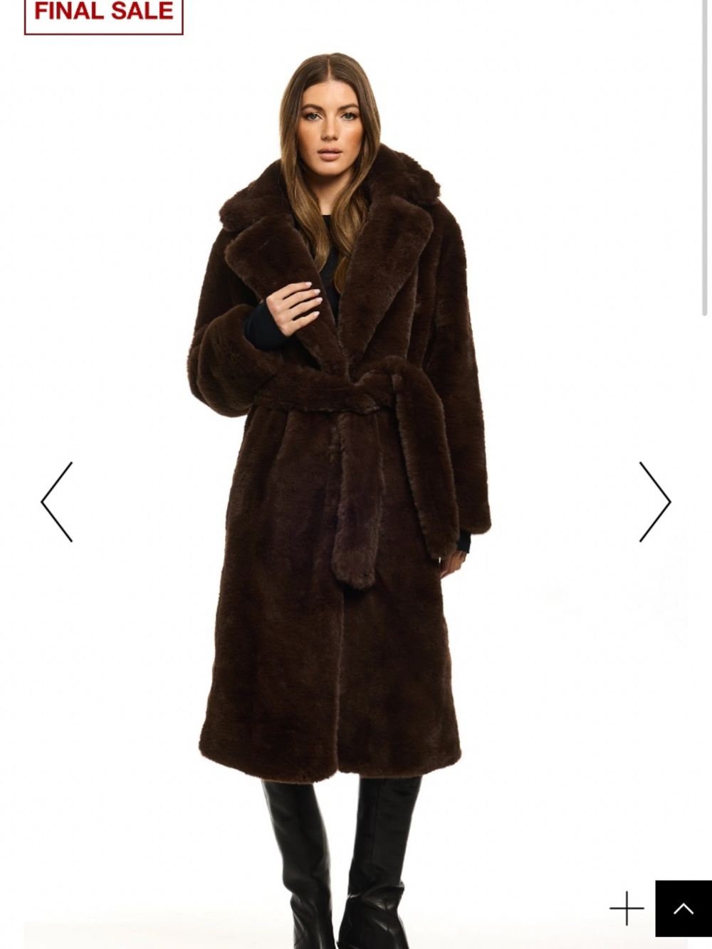 Fur coat SAM. - Picture 2 of 3